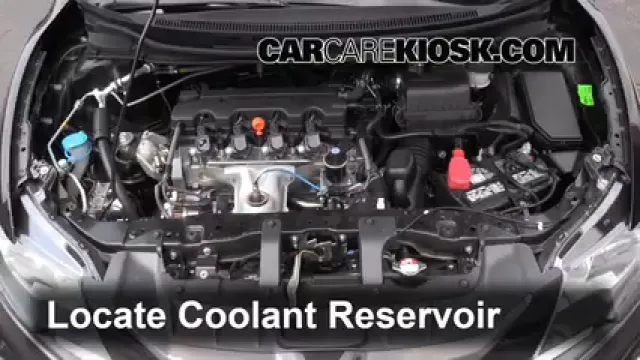 2015 Honda Civic LX 1.8L 4 Cyl. Coupe Refrigerante (anticongelante) Controlar nivel de líquido